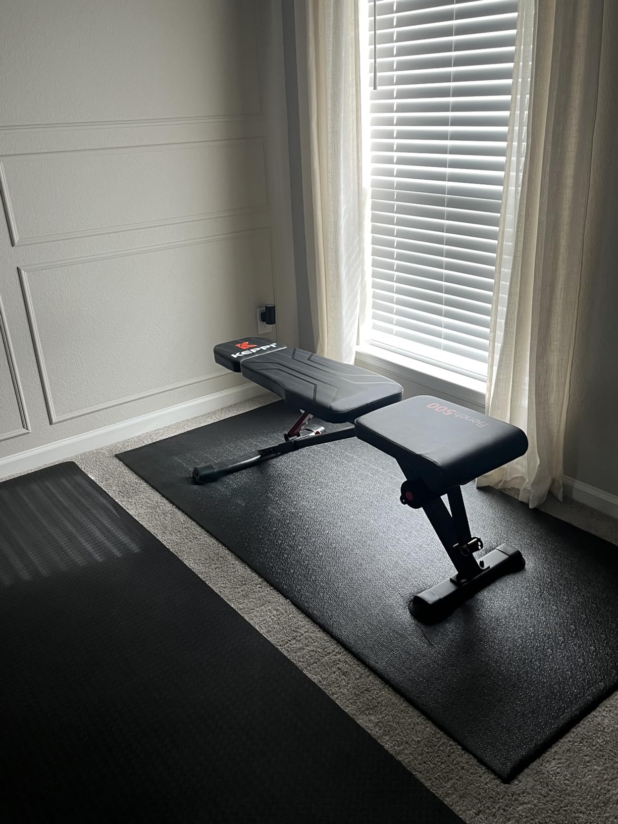Keppi 900LB Weight Bench, Adjustable Foldable Workout Bench Press for Full Body Strength Training, Incline Decline Bench with Fast Folding - New Version customer photo 2