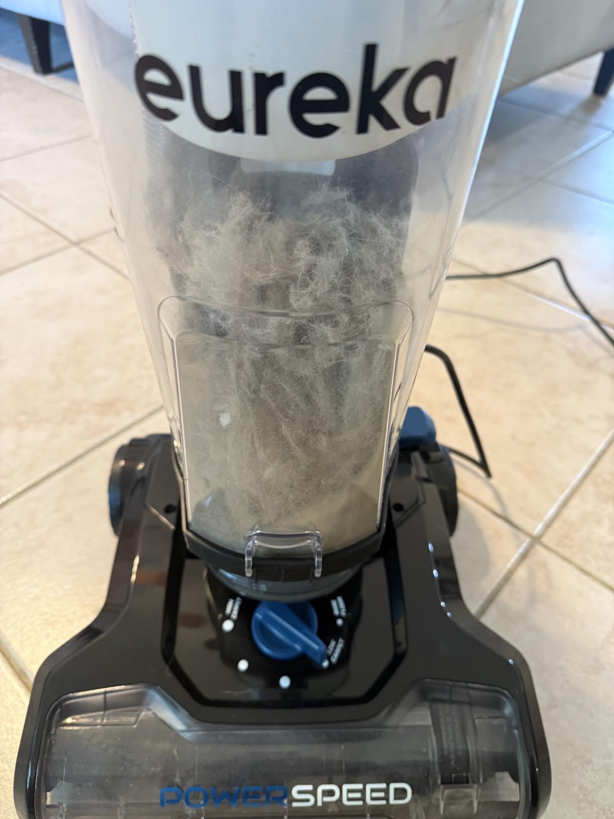 Eureka PowerSpeed Lightweight Upright Vacuum Cleaner for Carpet and Hard Floor, NEU181A customer photo 1