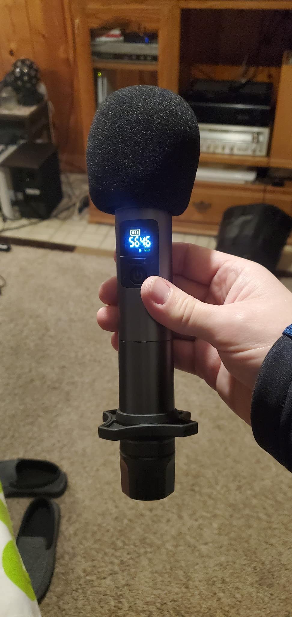 Phenyx Pro Dual UHF Tunable Freq Wireless Microphone System PTU-52-1H1B | 2 x 30 Tunable Freq, 200 ft Range, 2 Headset/Lapel Mics, Metal Cordless Mic for Singing, Karaoke, Church, Wedding, DJ Events customer photo 2