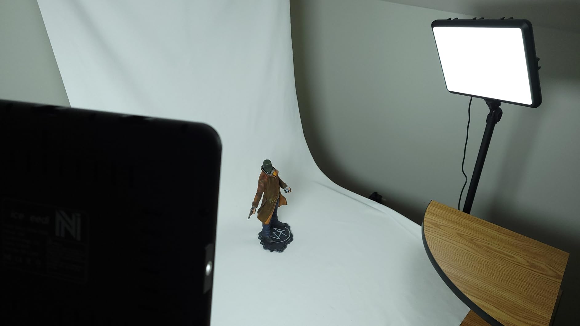 Green Screen Backdrop Kit with Stand, 5X6.5ft Portable Green Screen Backdrop customer photo 2