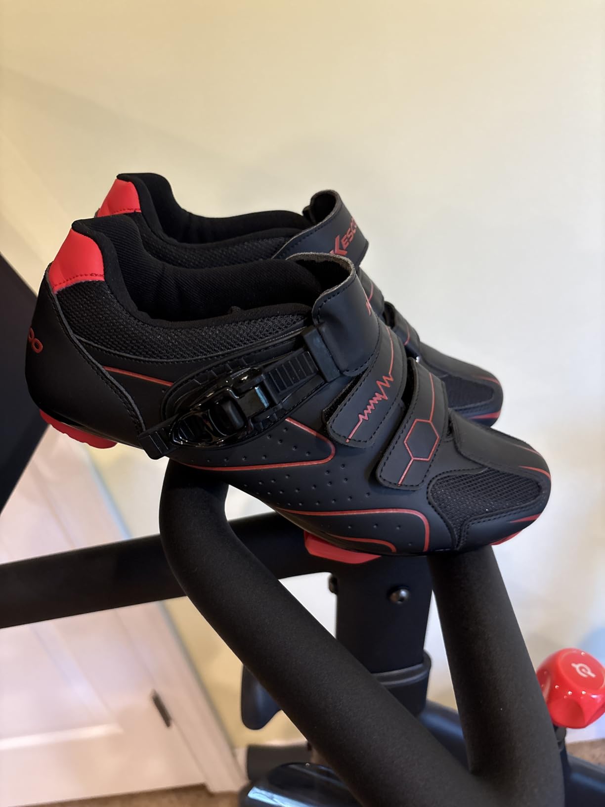 KESCOO Unisex Cycling Shoes Compatible with Peloton Indoor Road Bike | Bike Riding Shoes for Men and Women, Delta Cleats Included & Pre-installed, Indoor Outdoor Clip-in Pedal, Breathable customer photo 2