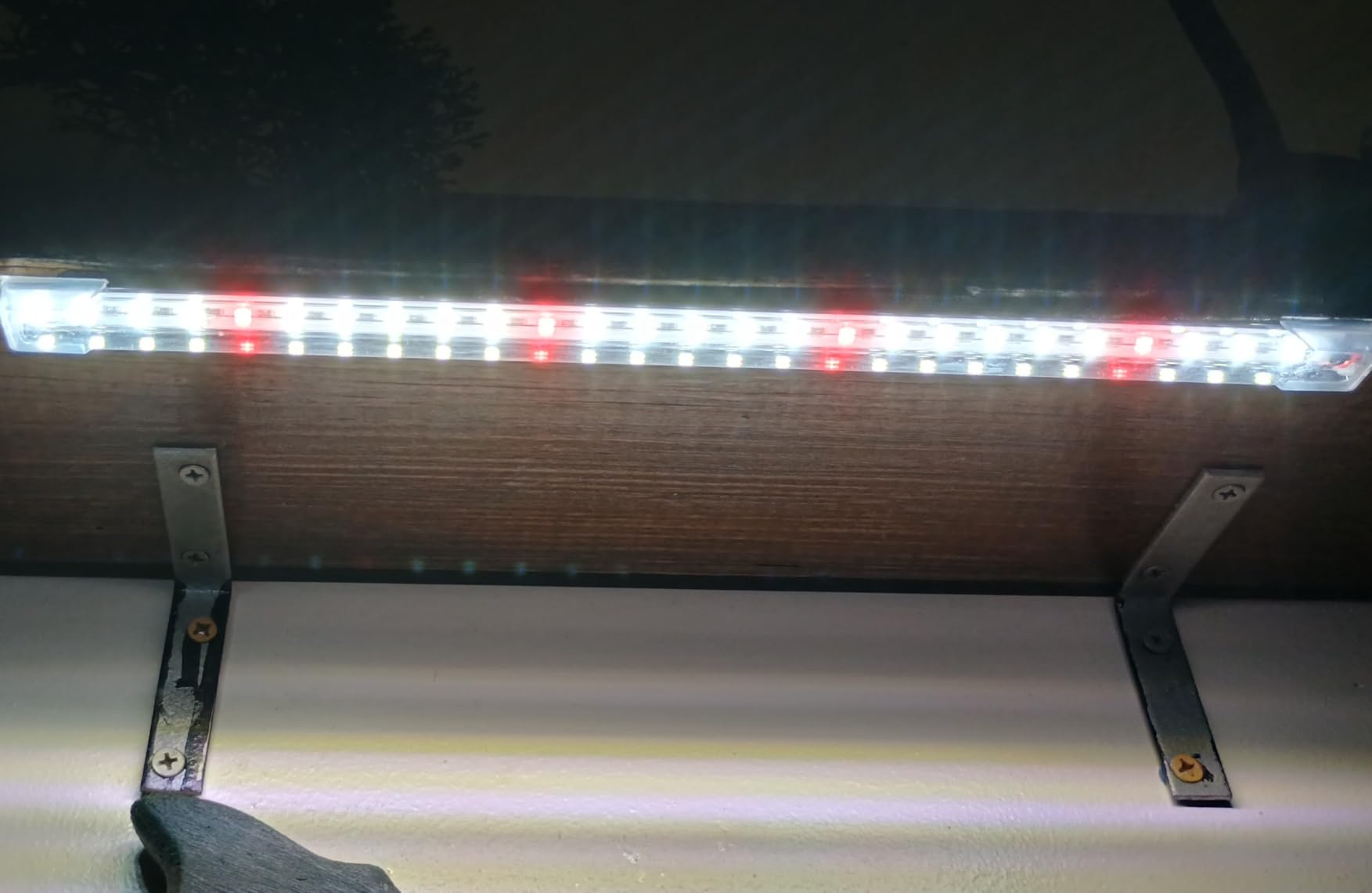 LED Grow Light Strip for Indoor Plants, Full Spectrum Sunlike Plant Lights Growing Lamps for Hydroponics Succulent Veg and Flowers customer photo 2