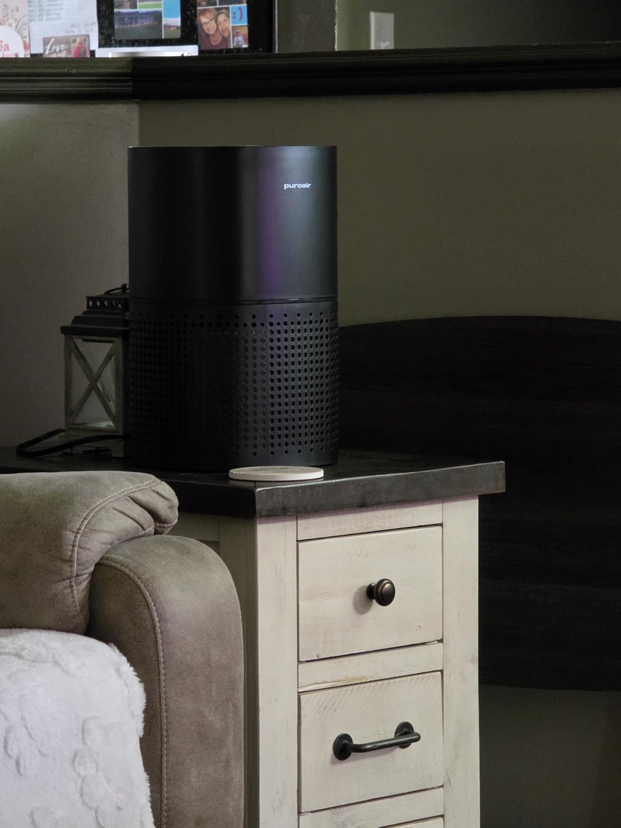 PuroAir 240 HEPA Air Purifiers for Home Pets Air Cleaner up to 1,000 Ft² - HEPA Filter + CarbonTech up to 500X Stronger - Cleans Air Fast - Auto, Sleep Modes Air Purifiers for Bedroom, Office, Dorm customer photo 2