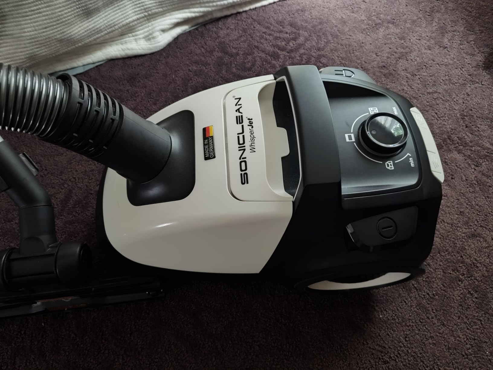 Soniclean WhisperJet C2 Canister Vacuum Cleaner - Ultra-Quiet Operation customer photo 2