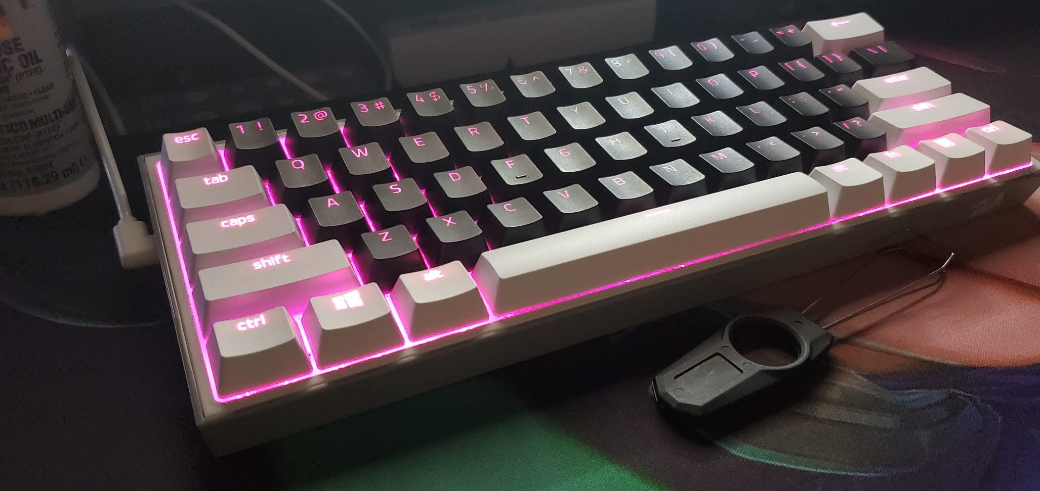 Redragon K617 Wired 60% Compact Hot-Swap RGB Gaming Mechanical Keyboard | 61 Keys Design for More Room to Aim, Swap-Ready Socket for Mod, Vibrant 20-Mode Lighting Hype Vibing, Pro Software Supported customer photo 1