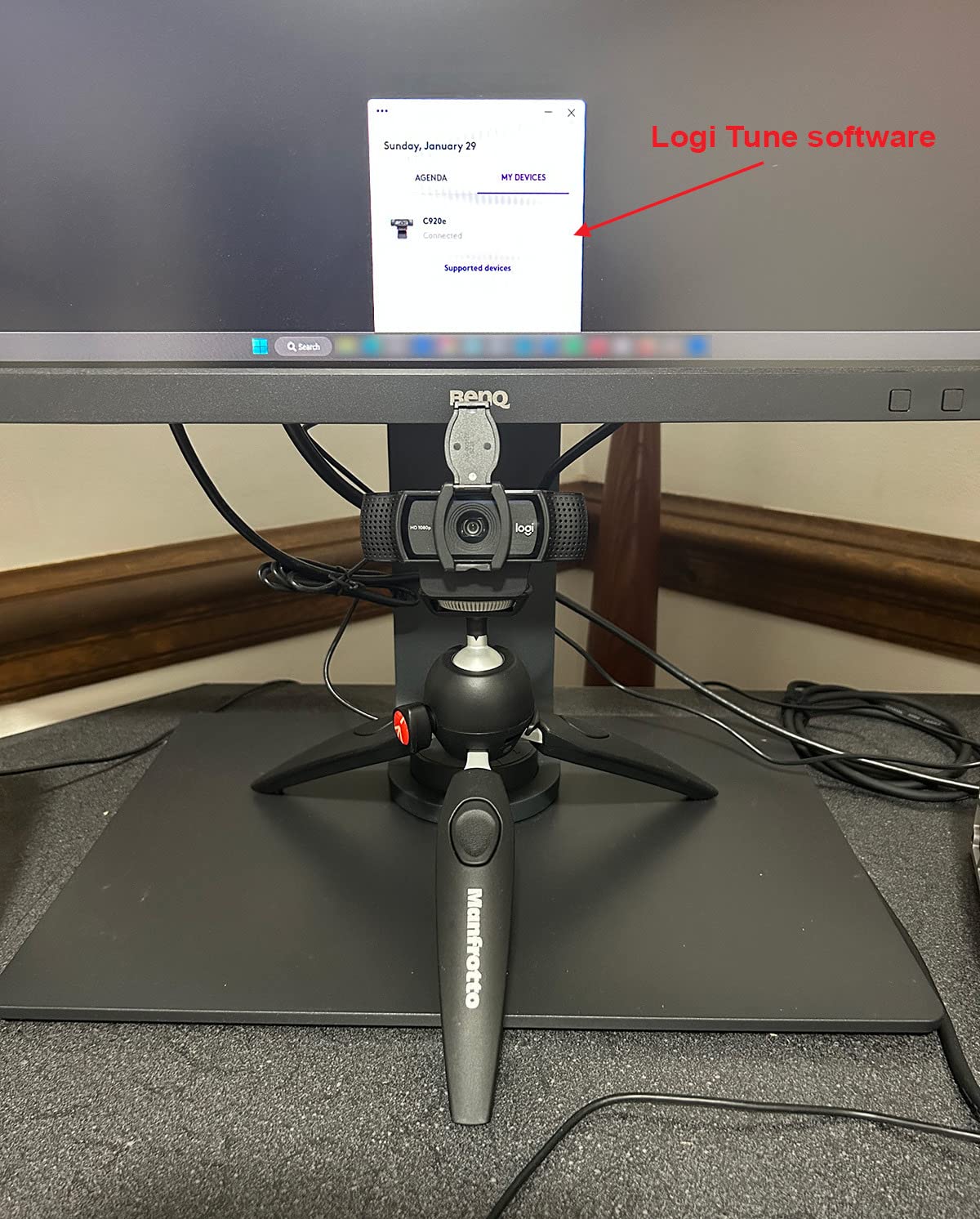 Logitech C920e HD 1080p Mic Enabled Webcam Certified Zoom Microsoft Teams | Certified for Zoom, Microsoft Teams compatible, TAA compliant customer photo 2