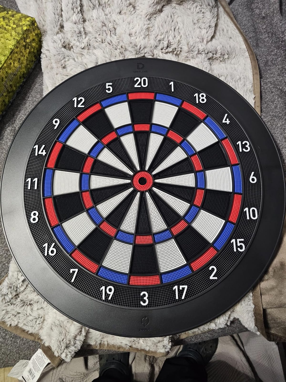 DARTSLIVE Home Electronic Dartboard, Bluetooth Compatible with Online Play, for Soft Tip Darts, 15.5 Inch Diameter Regulation Size Dartboard for Indoor Play, Black customer photo 2