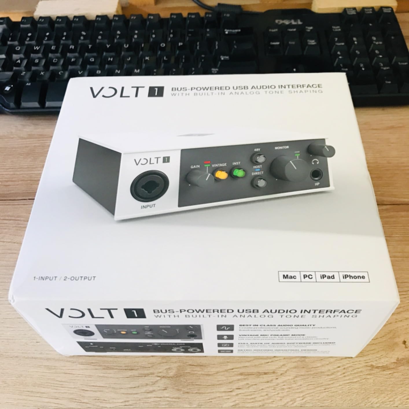 Universal Audio Volt 1 USB Audio Interface customer photo 2
