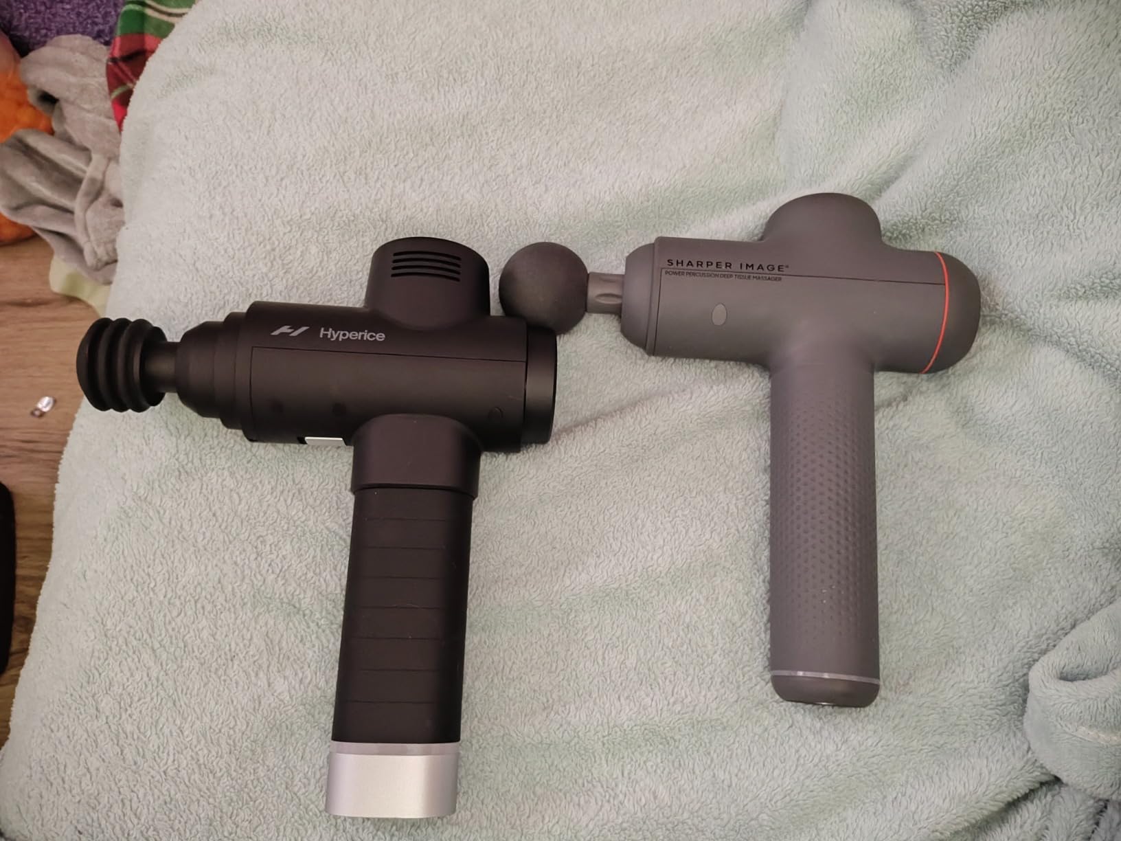 Hyperice Hypervolt 2 Pro - Featuring Quiet Glide Technology - Handheld Percussion Massage Gun - 5 Speeds, 5 Interchangeable Heads - Helps Relieve Sore Muscles and Stiffness customer photo 1