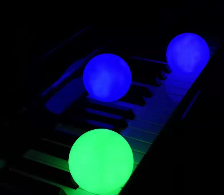 Floating Pool Light Ball, RGB Color Changing Bath Hot Tub Light, IP68 Waterproof Orb Light up Ball for Pool Gift, Glow Led Pool Balls Lights (4PCS) customer photo 2