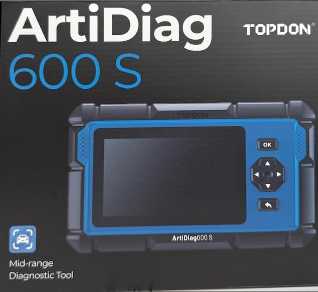 OBD2 Scanner TOPDON AD600S Scan Tool, Code Reader, Diagnostics Scanner for ABS/SRS/AT/Engine, 9 Reset Services, CAN-FD, Oil/Brake/BMS/SAS/DPF/TPMS/ETS Reset/ABS Bleeding/Injector Coding, Free Upgrade customer photo 2
