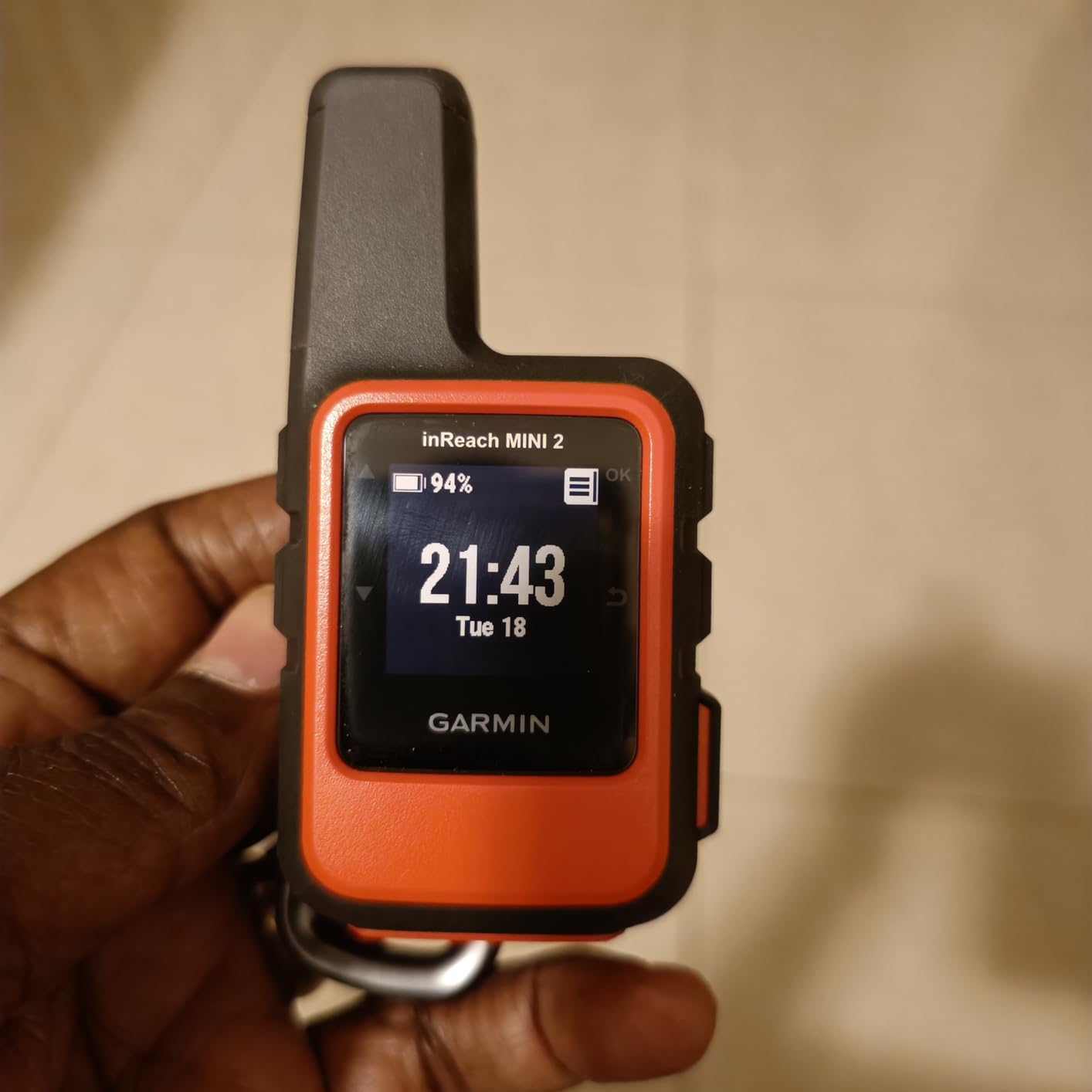 Garmin inReach Mini 2, Lightweight and Compact Satellite Communicator, Hiking Handheld, Orange - 010-02602-00 | Two-Way Iridium Messaging and Interactive Sos, Up to 14 Days and 30 Days Battery, 3.5 Oz, IPX7 customer photo 2