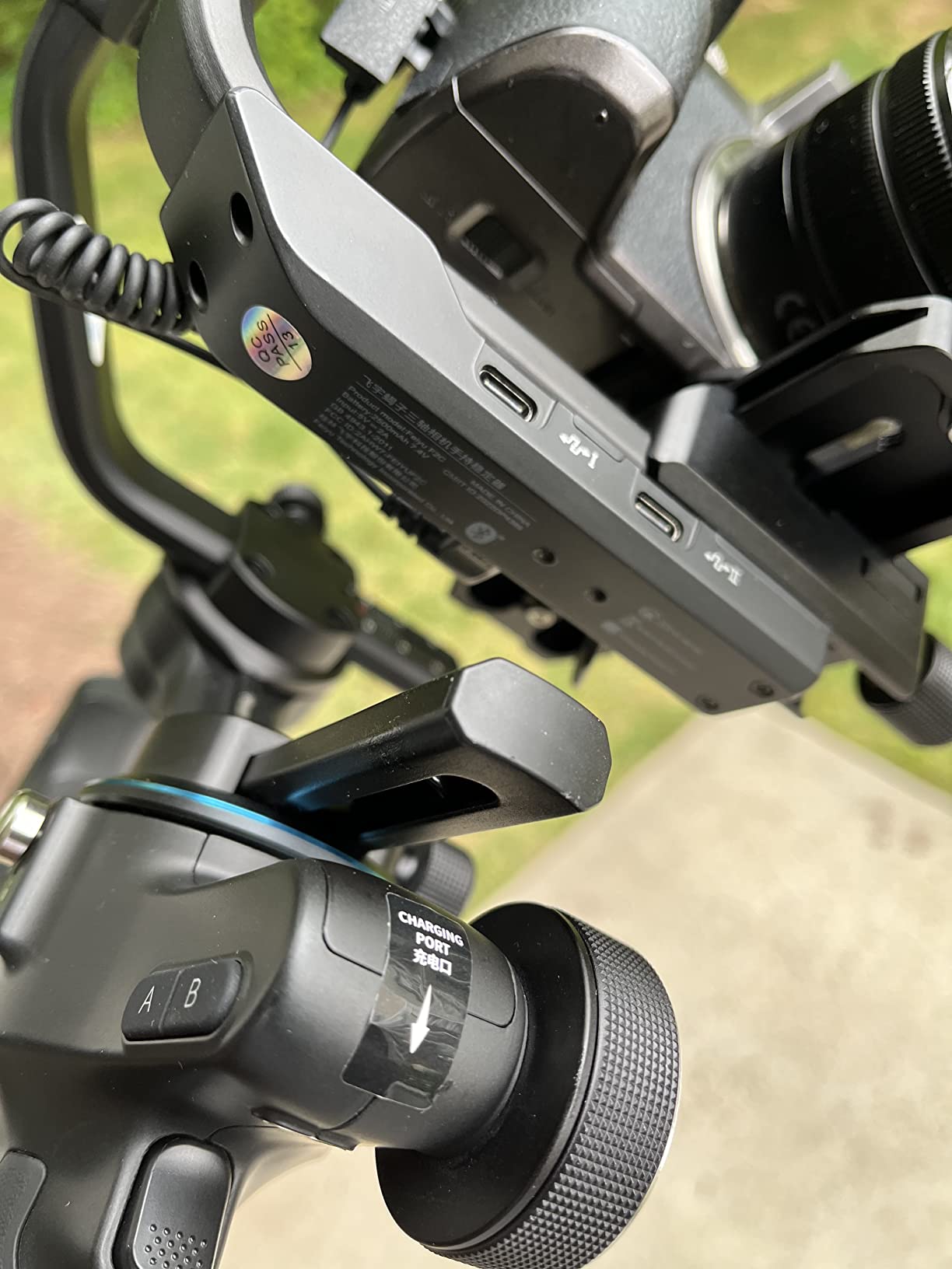 FeiyuTech SCORP-C Gimbal Stabilizer for Cameras DSLR and Mirrorless Camera, 3-Axis Camera Gimbal, 5.5lbs Payload, for Sony A7 IV A6300/A6400 A7S3 a9/a7 for Canon 5D3/80D for Nikon D7500/Z5/Z6 II customer photo 1