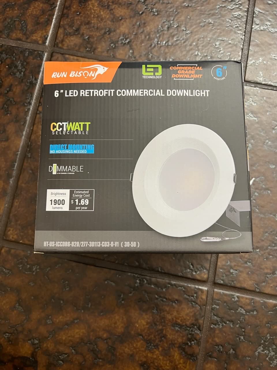 8 Inch Recessed LED Commercial Downlight with J-Box, 120-277V | Wattage Adjustable 16/21/27W, 3 Color Selectable 3000K-5000K, 0-10V Dimmable, Canless LED Downlight, ETL Listed - 1 Pack customer photo 1