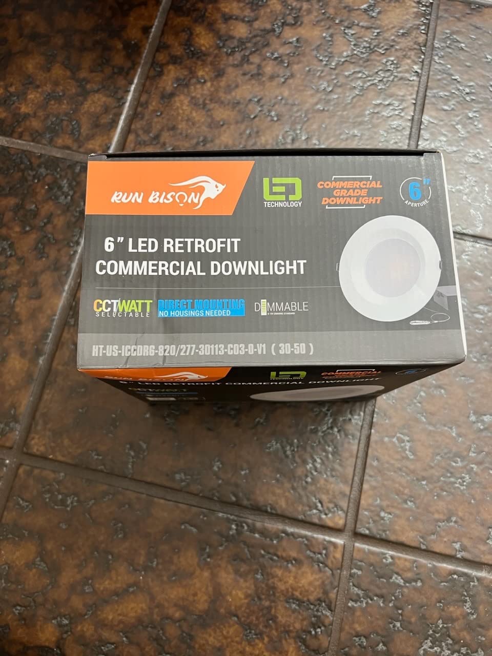 8 Inch Recessed LED Commercial Downlight with J-Box, 120-277V | Wattage Adjustable 16/21/27W, 3 Color Selectable 3000K-5000K, 0-10V Dimmable, Canless LED Downlight, ETL Listed - 1 Pack customer photo 2