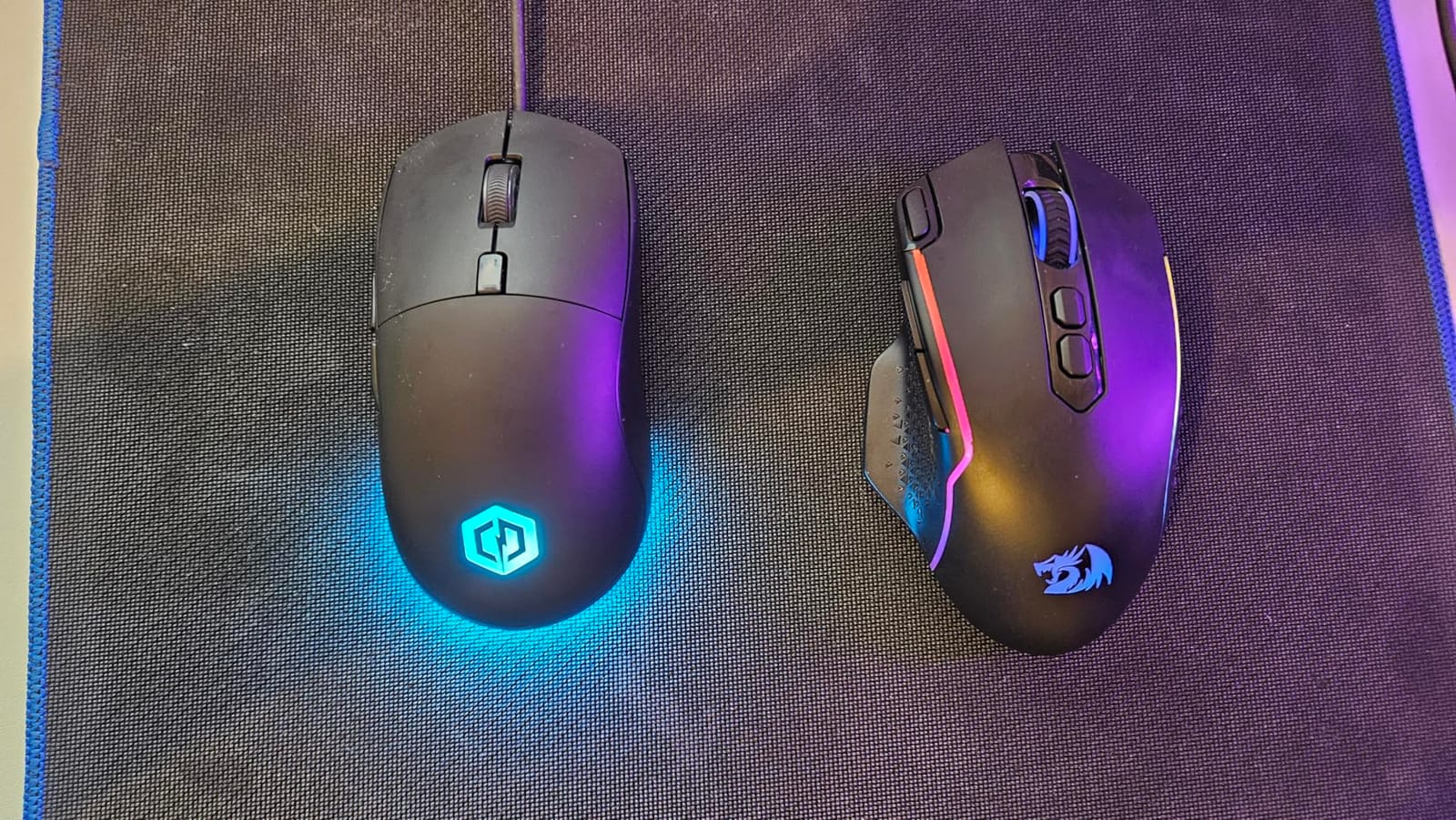 Redragon M810 Pro Wireless Gaming Mouse, 10000 DPI Wired/Wireless Gamer Mouse w/Rapid Fire Key, 8 Macro Buttons, 45-Hour Reliable Power Capacity and RGB Backlit for PC/Mac/Laptop customer photo 1