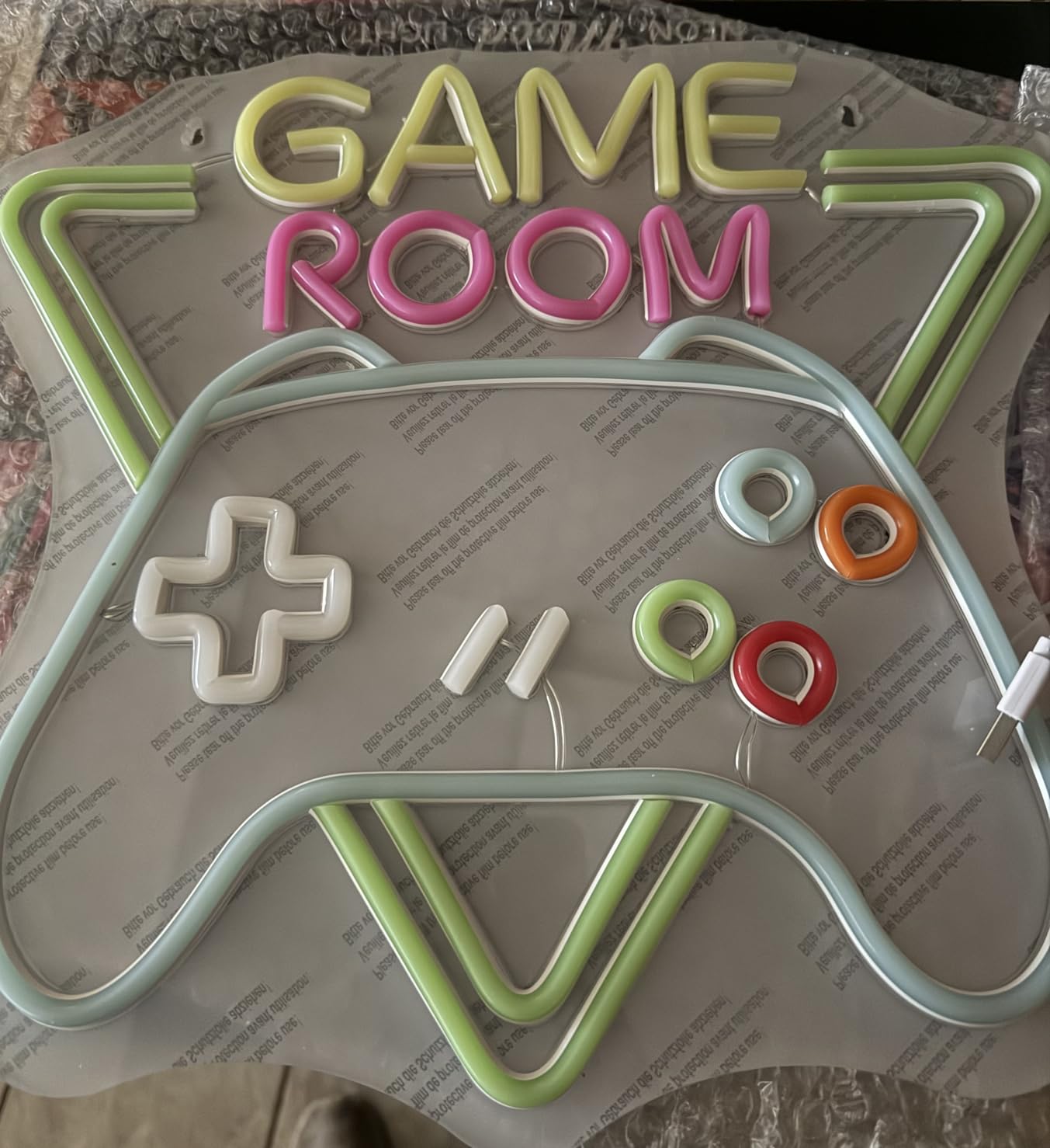 Game Room Large Neon Signs 13.2