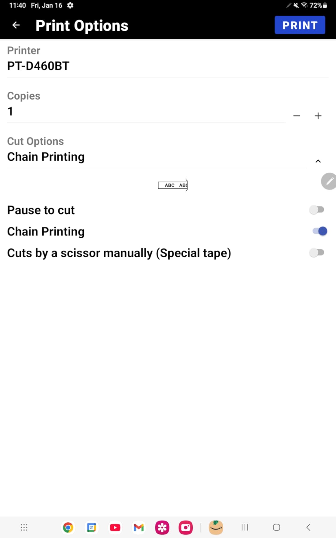 Brother P-Touch PT-D460BT Business Expert Connected Label Maker | Connect and Create via Bluetooth on TZe Label Tapes up to ~3/4 inch, White customer photo 1
