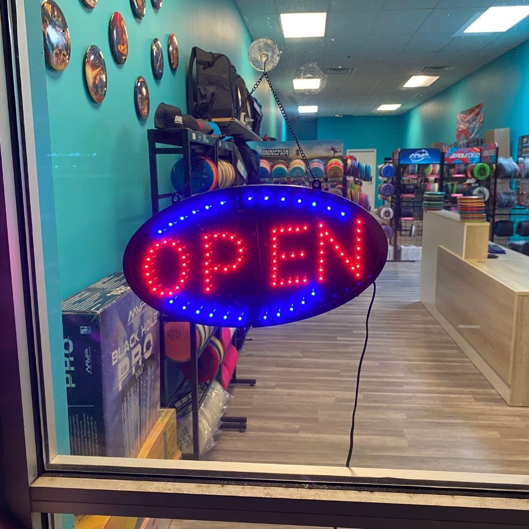 KEBE LED Open Sign, 19