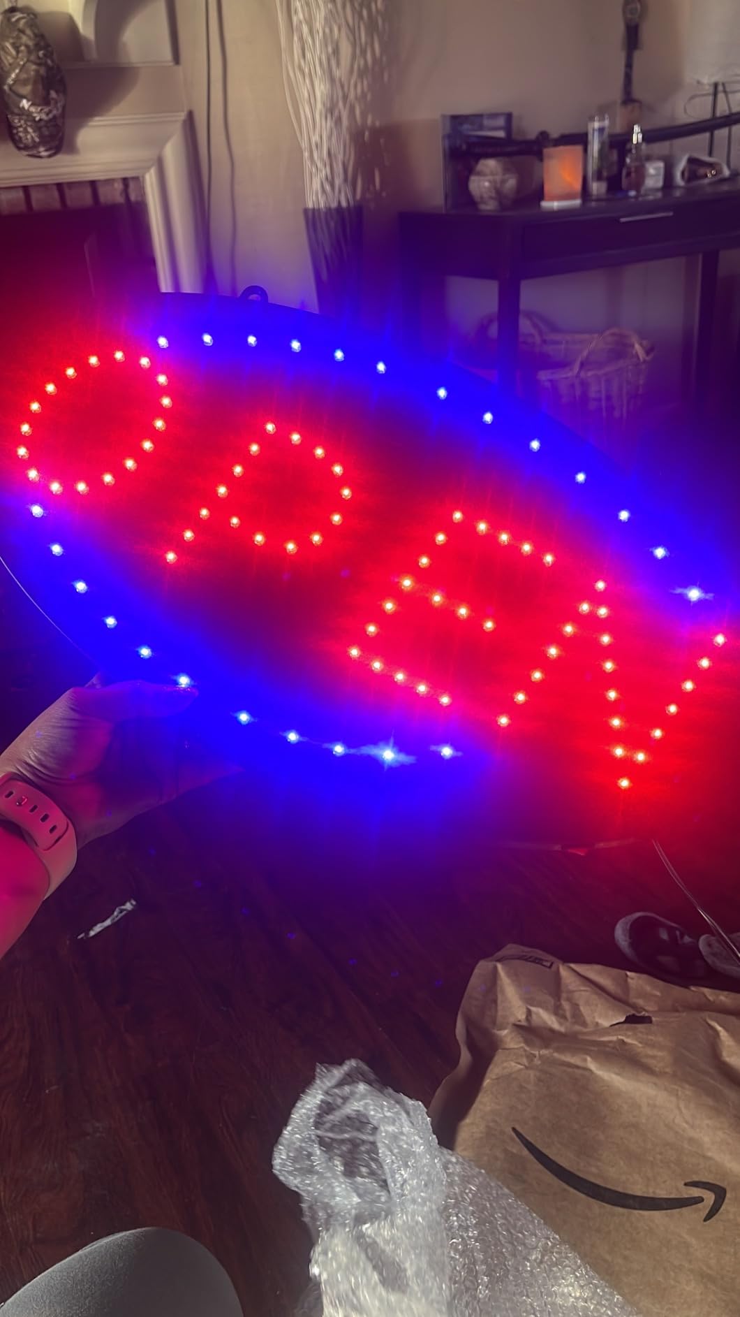 KEBE LED Open Sign, 19
