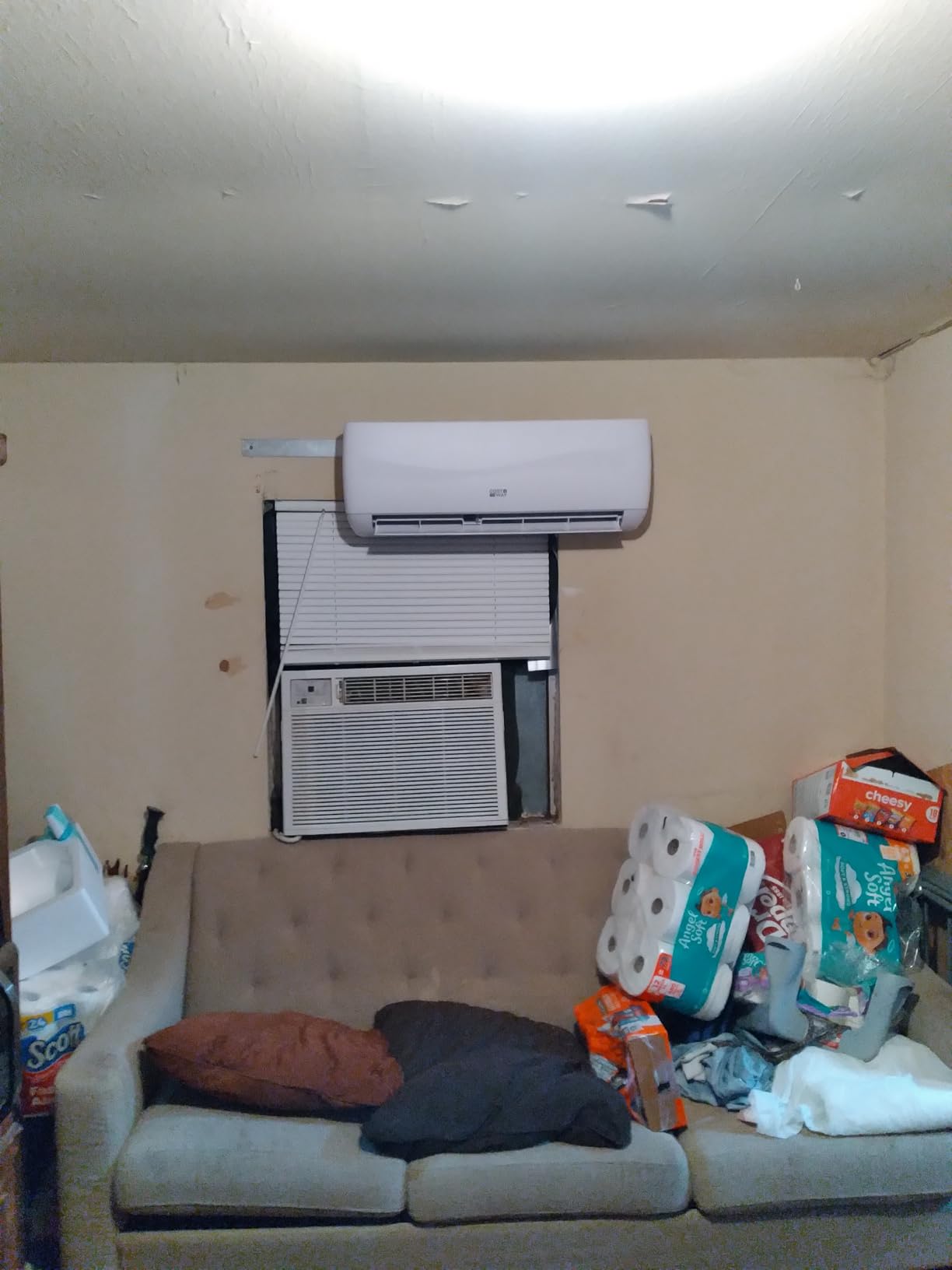 COSTWAY 12000BTU Mini Split Air Conditioner& Heater | 20 SEER2 115V Wall-Mounted Ductless AC Cools up to 750 Sq. Ft, Energy Efficient Inverter AC with Heat Pump customer photo 1
