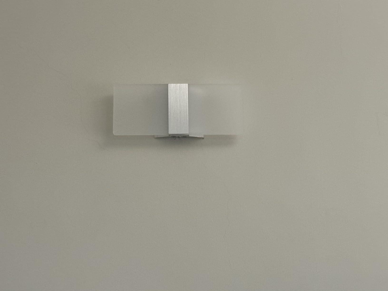 KICAAO Modern Wall Sconces Set of Two, Led Wall Light 10w, 6000k White Light Up Downlight, Hardwired Acrylic Wall Light Lighting, Suitable for Living Room Corridor Bedside (Cool White 6000K 2Pack) customer photo 1
