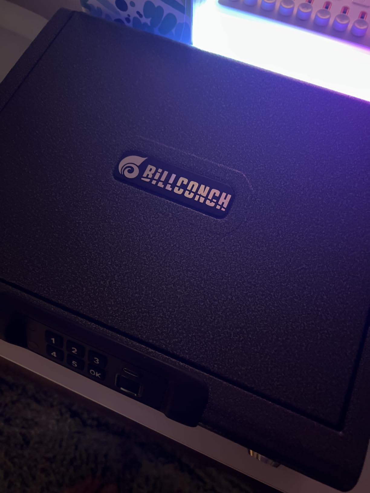 BILLCONCH Gun Safe,Biometric Fingerprint Gun Safe for Handgun Pistol Safes customer photo 1