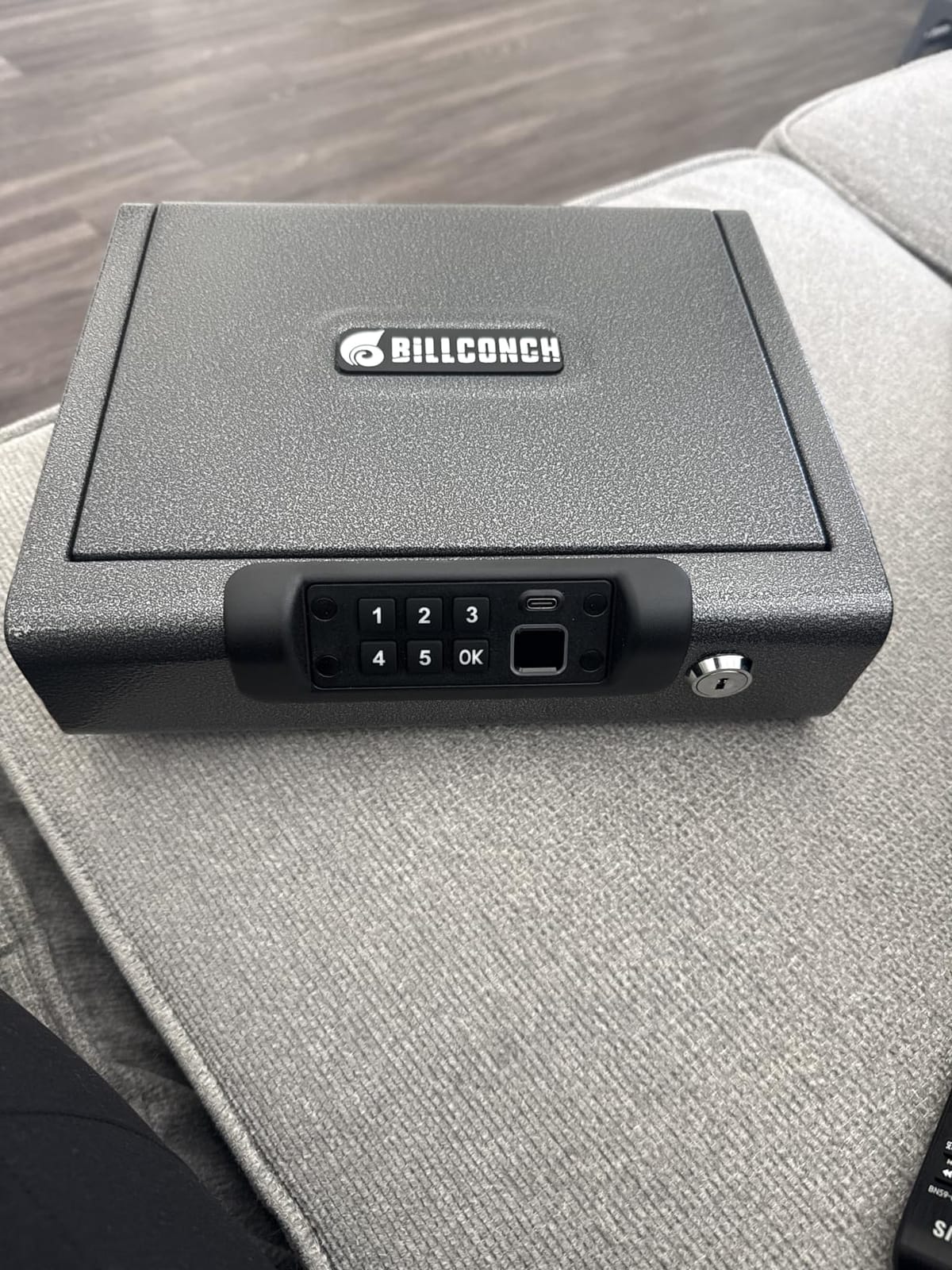BILLCONCH Gun Safe,Biometric Fingerprint Gun Safe for Handgun Pistol Safes customer photo 2