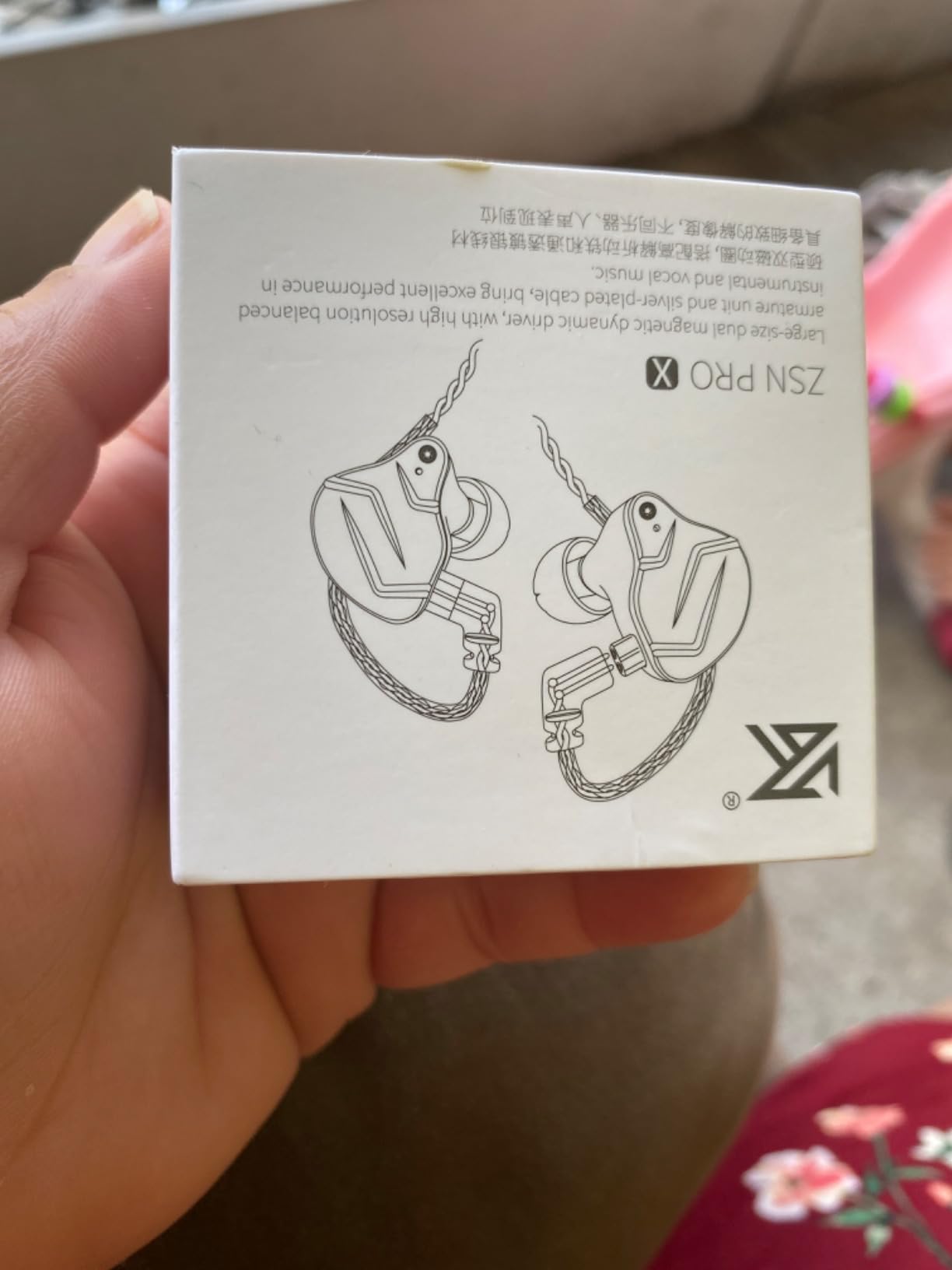 KZ ZSN PRO X Wired Earbuds, in-Ear Monitor Headphones with Dual Driver-Clear Sound and Ergonomic Custom-Fit Earpieces (S/M/L),Gaming Earbuds,3.5mm Jack for Phones Computer Laptops (Black Without Mic) customer photo 1