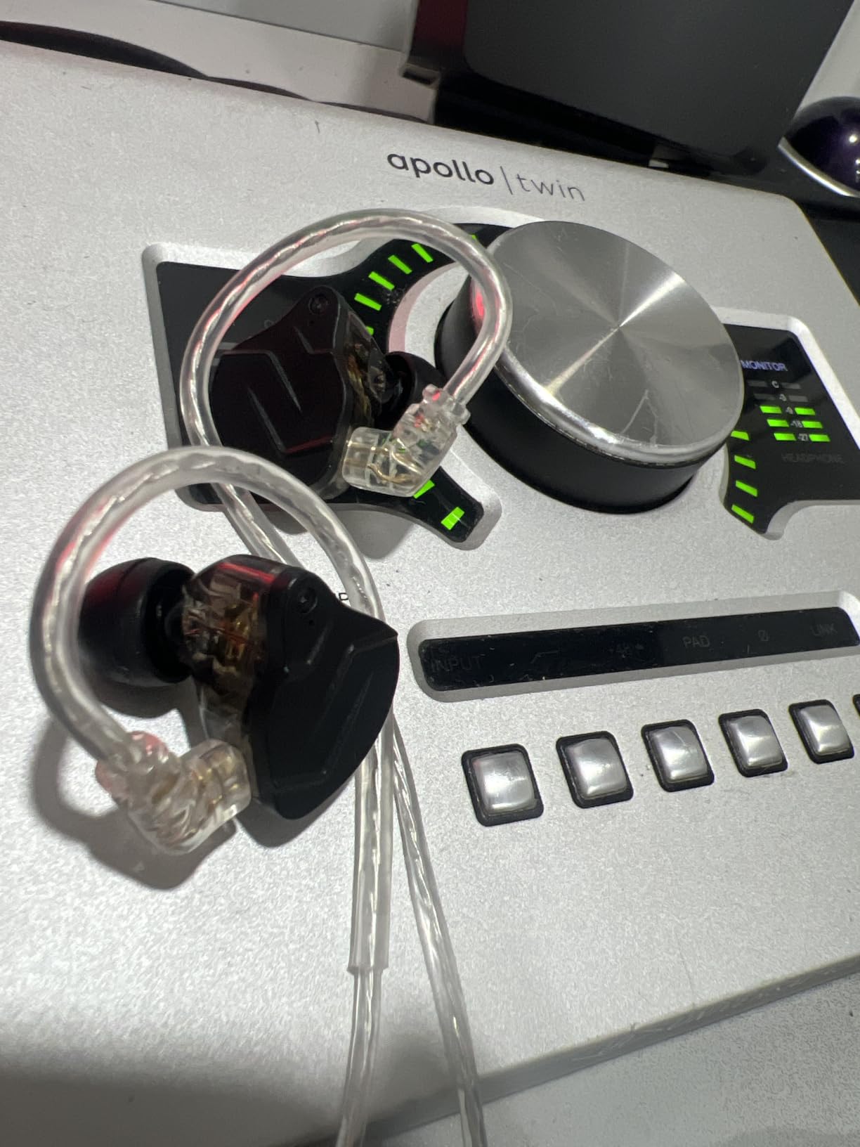 KZ ZSN PRO X Wired Earbuds, in-Ear Monitor Headphones with Dual Driver-Clear Sound and Ergonomic Custom-Fit Earpieces (S/M/L),Gaming Earbuds,3.5mm Jack for Phones Computer Laptops (Black Without Mic) customer photo 2