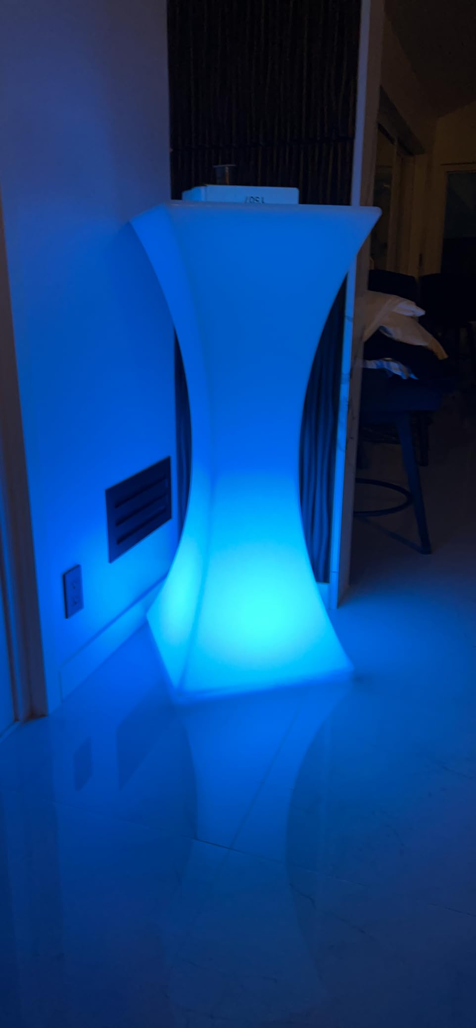 4 Pack LED Under Table Lights for Parties - RGB Event Lighting for Weddings Floor, Remote Control Uplighting for Cocktail Table, Coffee Table, Reception, Furniture customer photo 1