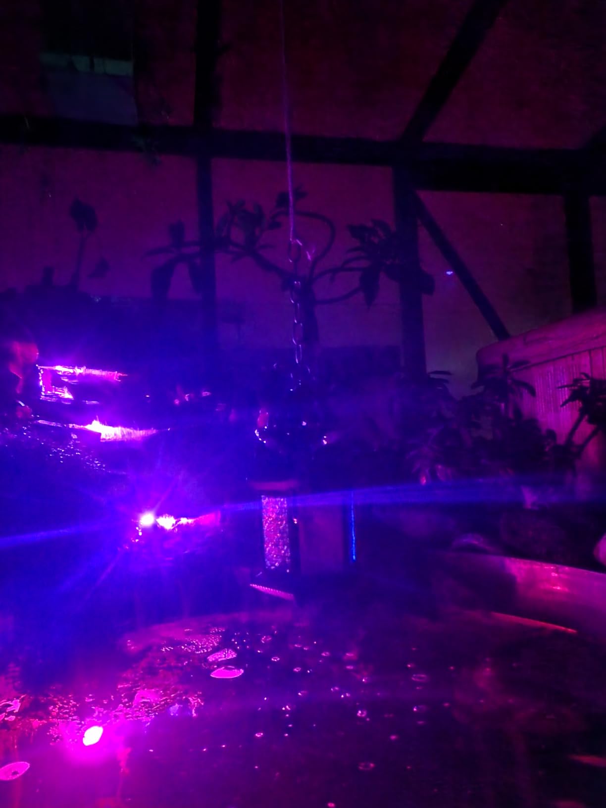 RGB Pond Lights with Timer, LED Underwater Submersible Colorful Landscape Spotlights, 98ft Remote Control IP68 Waterproof Fountain Lights for Fish Aquarium Tank Garden Yard Pool (Set of 4) customer photo 1
