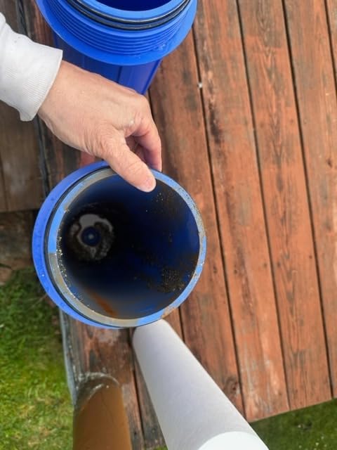 iSpring Whole House Water Filter System w/Auto-Flushing Spin Down Sediment Filter, Water Descaler, GAC+KDF, and Carbon Block Filter, WGB32B-KDS+WSP50ARB customer photo 1