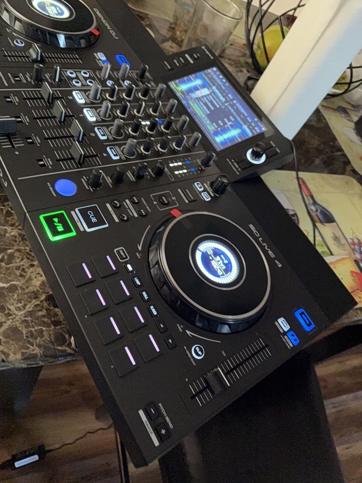 Denon DJ SC LIVE 4 Standalone DJ Controller Black | 4-Deck Controller with Stem Separation, Wi-Fi Streaming, Bluetooth, Built-In Speakers, Serato DJ, Virtual DJ Compatibility customer photo 1