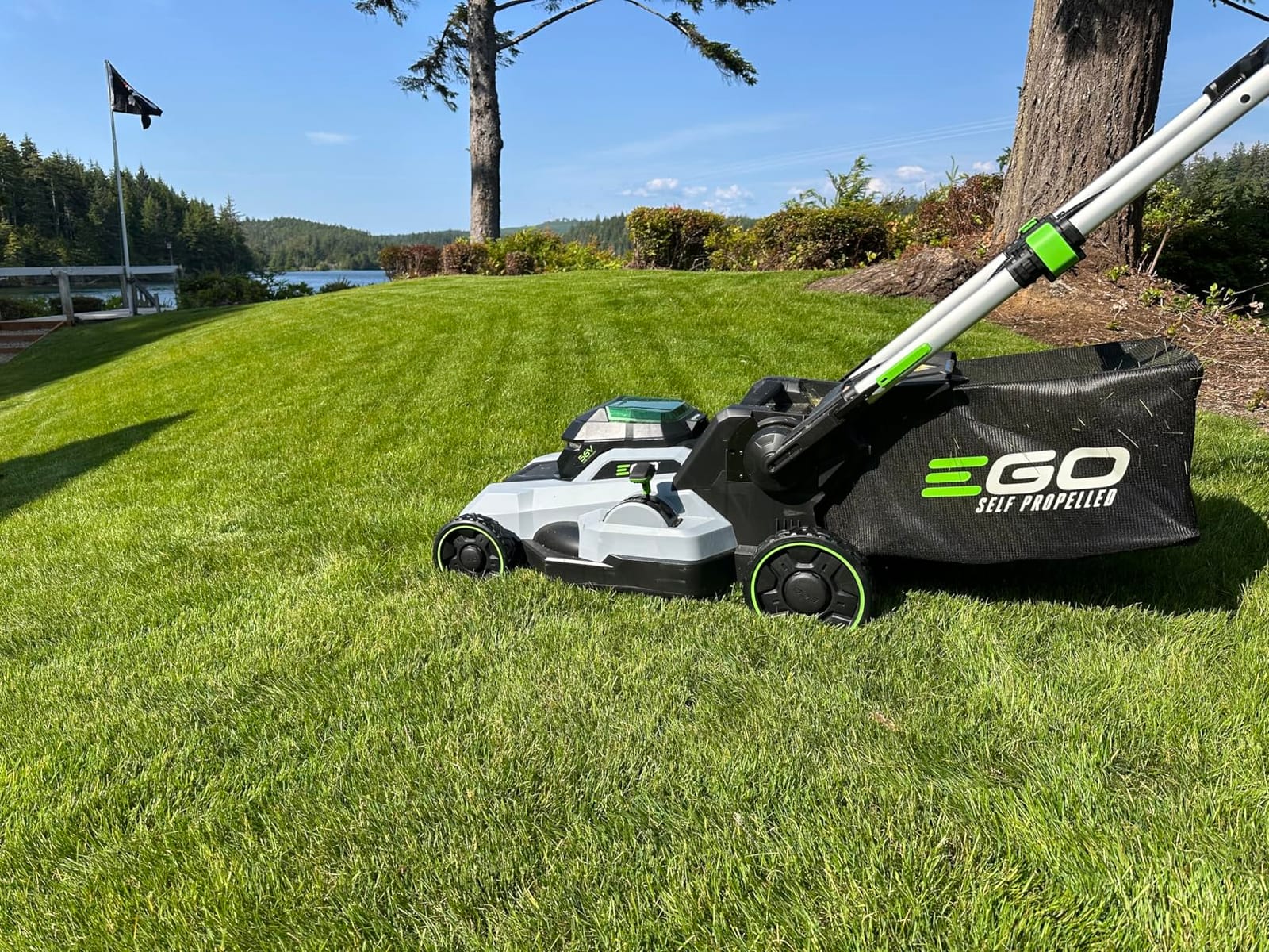 EGO POWER+ Electric Lawn Mower, Self-Propelled Cordless, Includes 56V 6.0Ah Battery And 320W Charger - LM2114SP customer photo 1