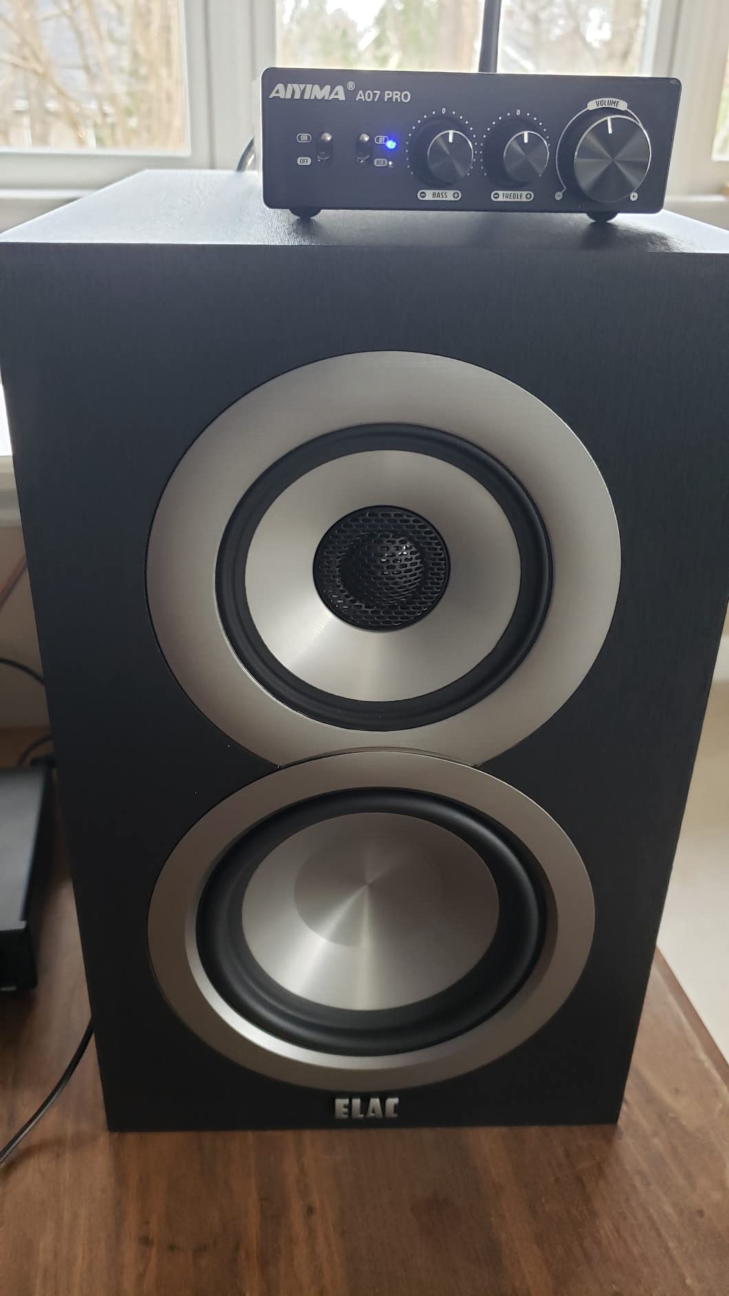 AIYIMA A07 Pro TPA3255 Stereo Amplifier Bluetooth 5.2 300Wx2 HiFi Class D Amp 2.0/2.1 Channel Audio Power Amp customer photo 2
