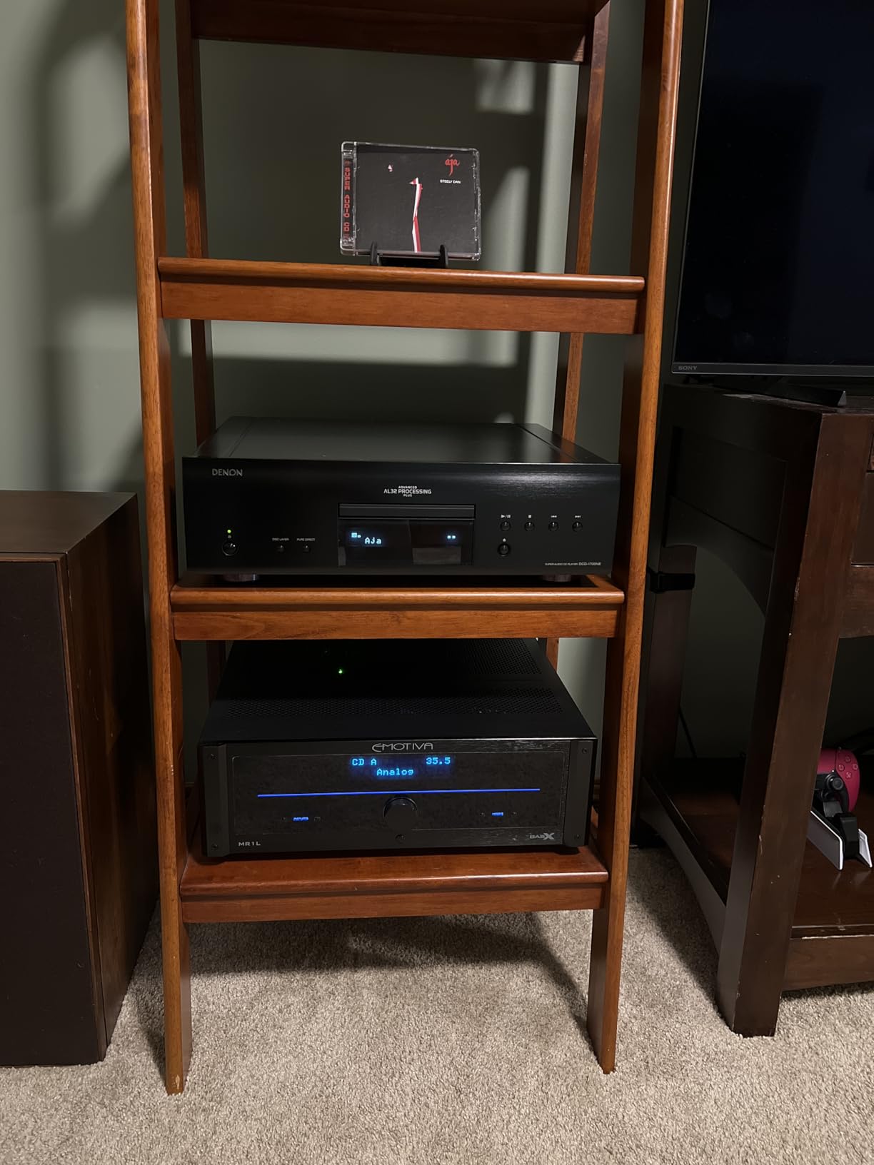 Denon DCD-1700NE CD and SACD Player for Home, Vibration-Resistant, Silver | Ultra-Precision 192 kHz/32 Bit D/A Converter, Supports DSD, FLAC, and WAV Files, Pure Direct Mode, 2 Digital Audio Outputs customer photo 2
