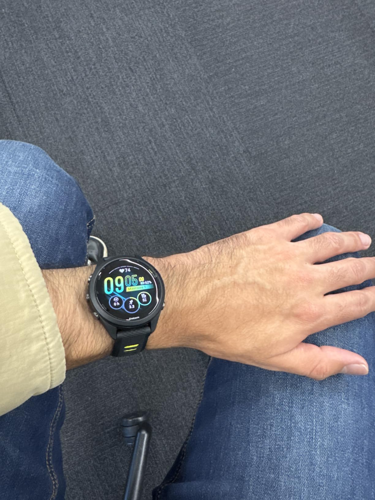 Garmin Forerunner 265S, Running Smartwatch, 42mm, Whitestone/Neo Tropic | Advanced Training Metrics & Recovery Insights, Music On Your Wrist, Garmin Coach, Daily Suggested Workouts customer photo 2