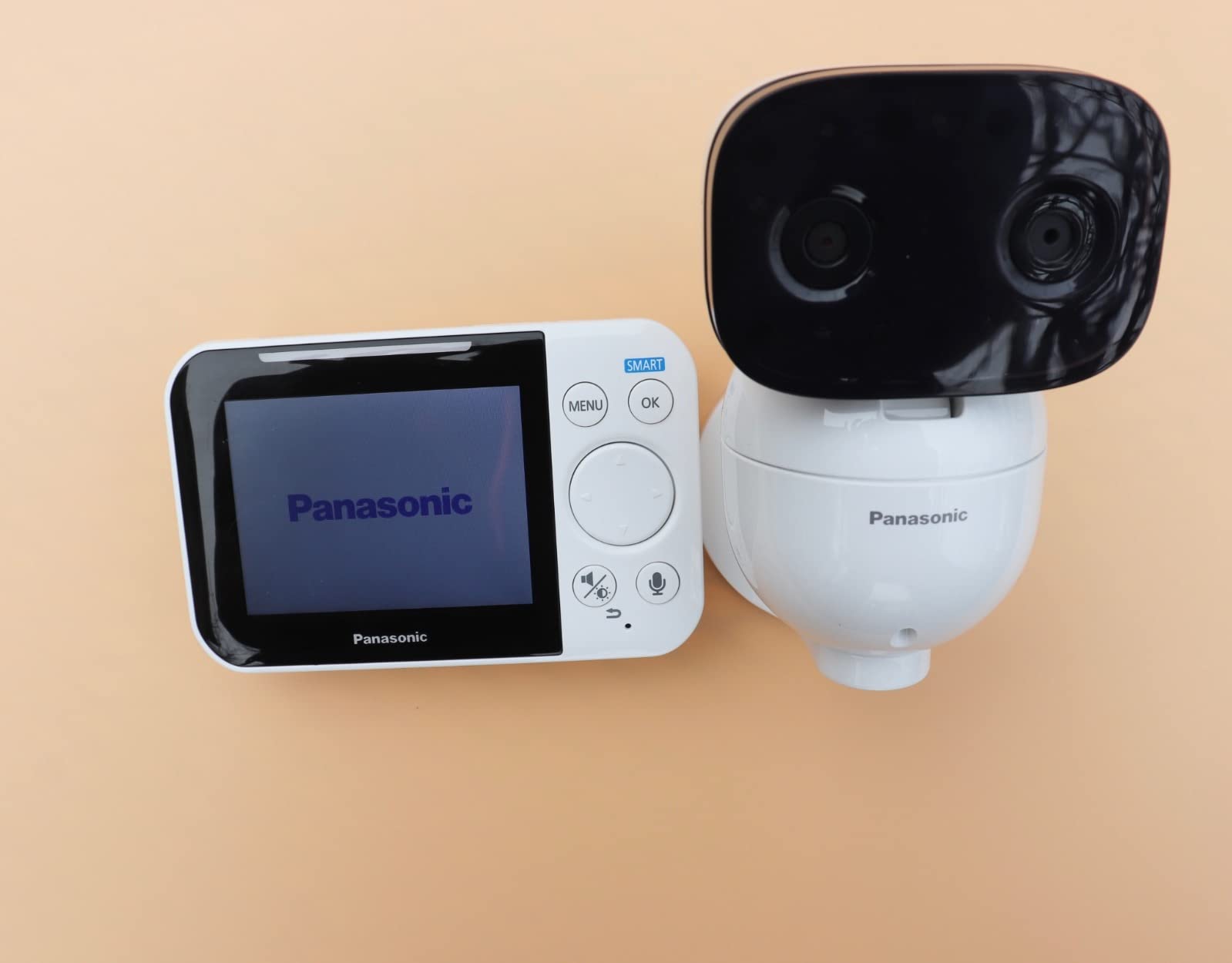Panasonic Baby Monitor with Camera and Audio, 3.5