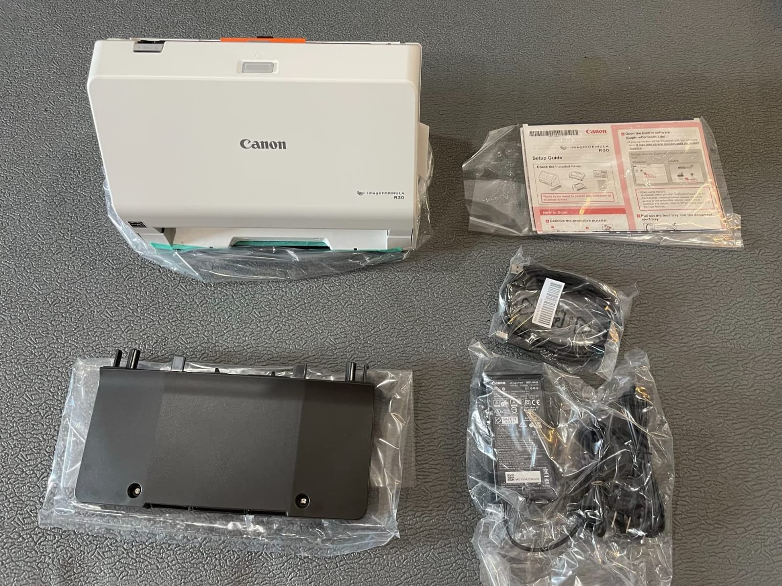Canon imageFORMULA R30 - Office Document Scanner, Auto Document Feeder, Duplex Scanning, Plug-and-Scan Capability, No Software Installation Required customer photo 2