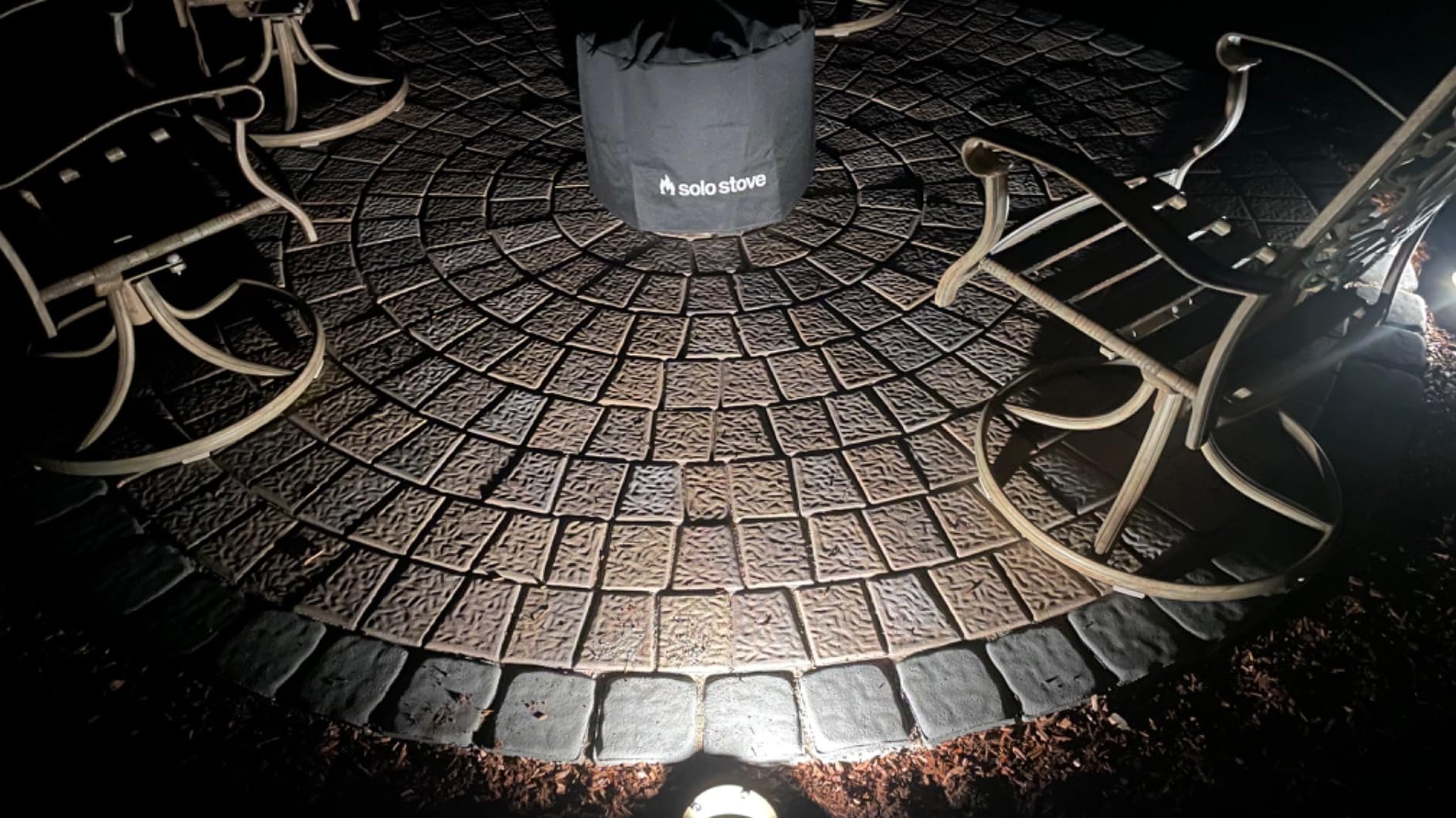 In Ground Well Light - Brass 12V Ip65 Waterproof Outdoor Landscape Lighting, Low Voltage LED In-Grade Turret Top Light, Antique Bronze for Walkway Patio Deck with 2700K Warm White MR16 Bulb customer photo 2
