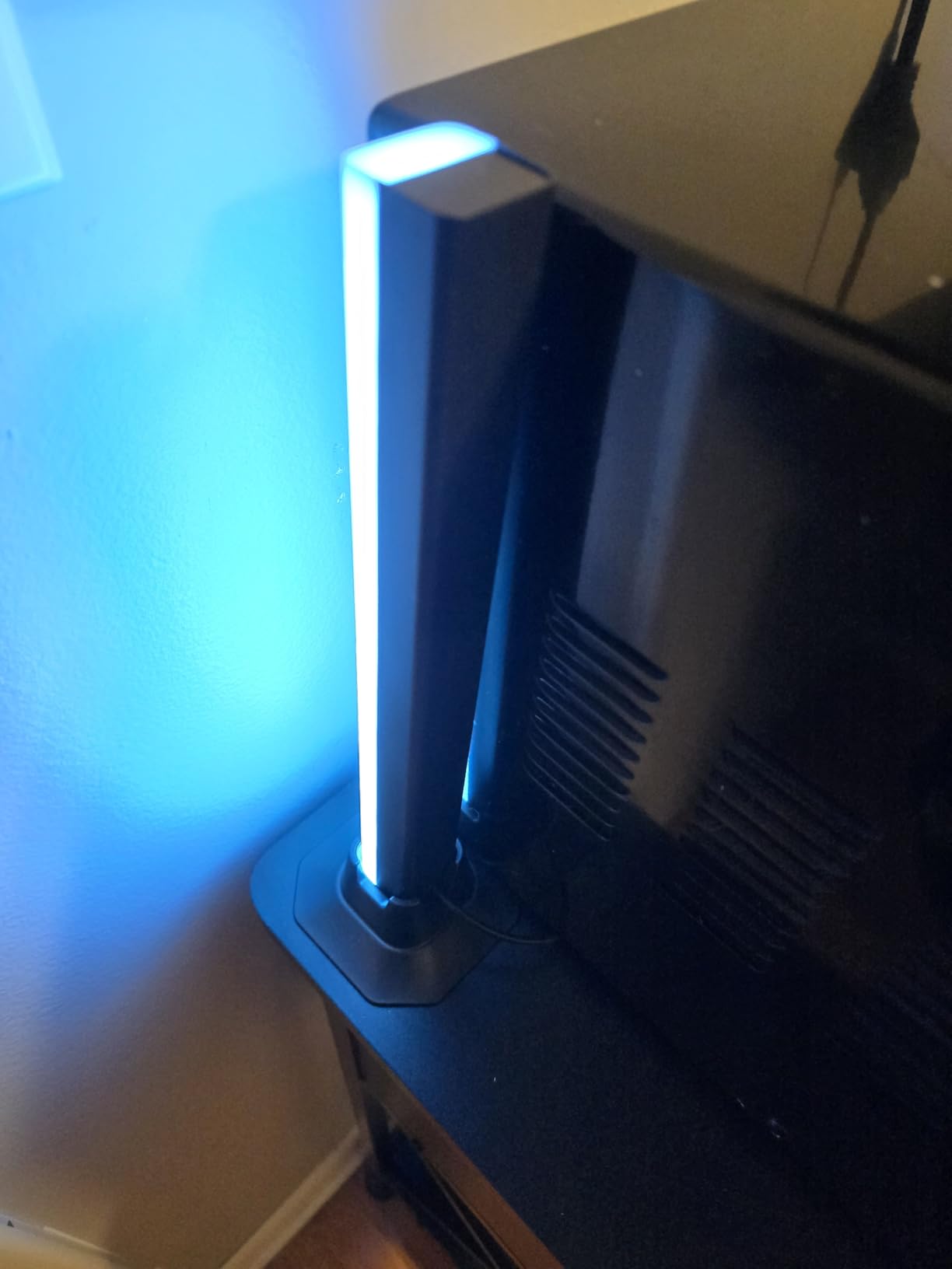 RGB Under Monitor Light Bar, Gaming Light with Remote Control for Room/Monitor/PC Gaming Setup (Amazon's Choice) customer photo 1