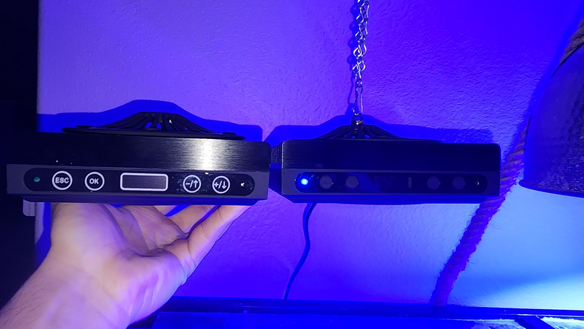 Aquarium Light-60 Watts Reef Light High Penetration Wide Coverage Sunrise Sunset Moonlight Saltwater Lights for Coral with Master Slave Group Control & Timer & Screen customer photo 2