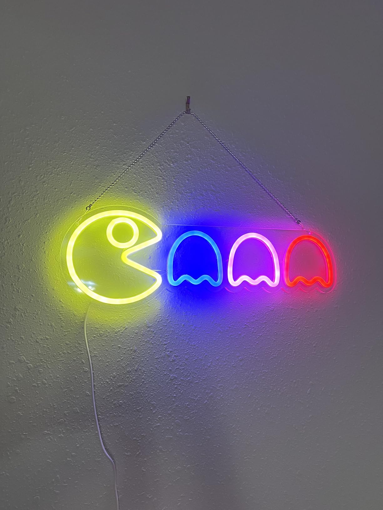 Game Neon Sign Ghost Led Neon Lights Neon Signs for Bedroom Wall 17