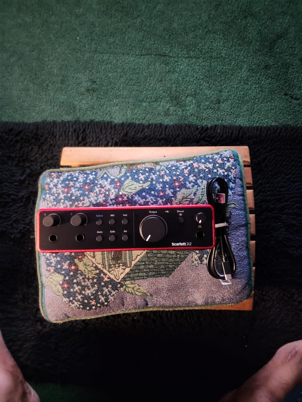 Focusrite Scarlett 2i2 4th Gen USB-C Audio Interface customer photo 2