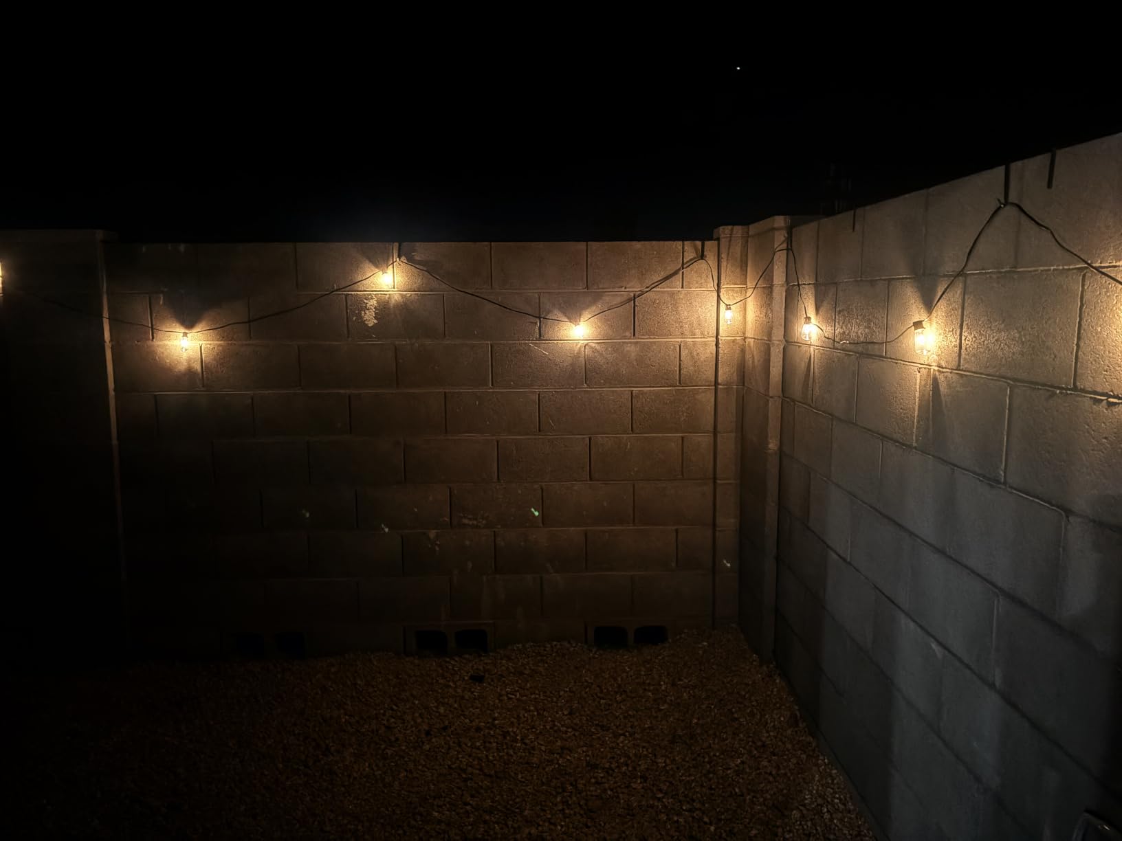 addlon 52(48+4) Ft Solar String Lights Waterproof, Patio Lights Solar Powered with Remote & USB Port 16+1 LED Shatterproof Bulbs 3 Light Modes, Dimmable Solar Light for Camping Backyard Garden customer photo 1