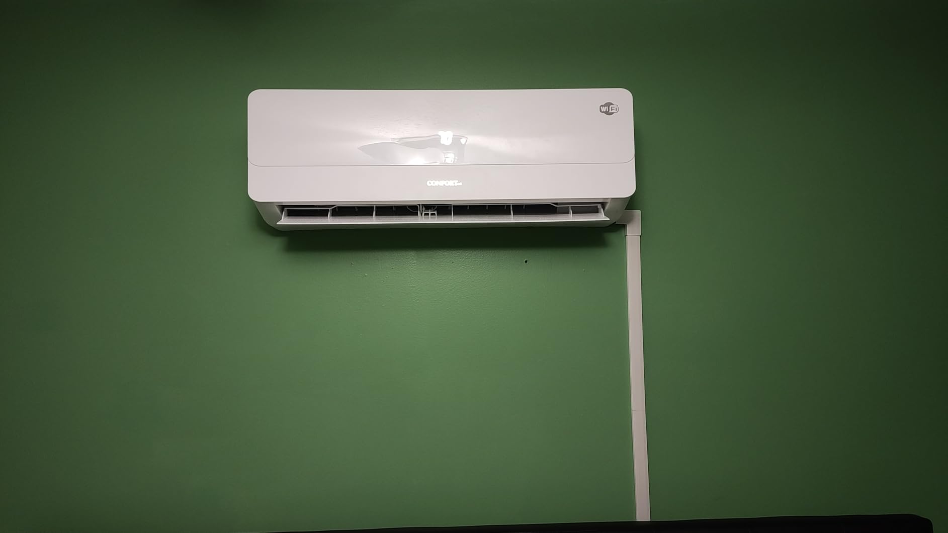 Confortotal 12000 BTU Mini Split Air Conditioner and Heat Pump 110V Ductless, 1 ton, with WIFI Compatible with Alexa customer photo 1