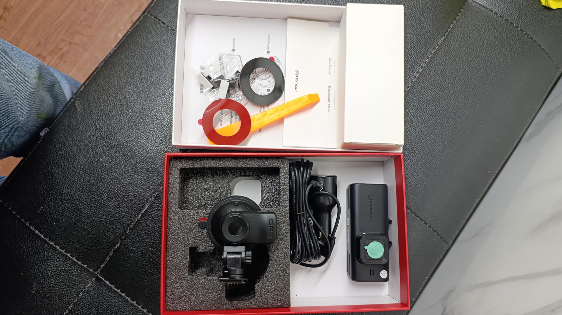 REDTIGER 4K STARVIS 2 Dashcam Front Rear, 5GHz WiFi 20MB/s, Free 128GB Card customer photo 2