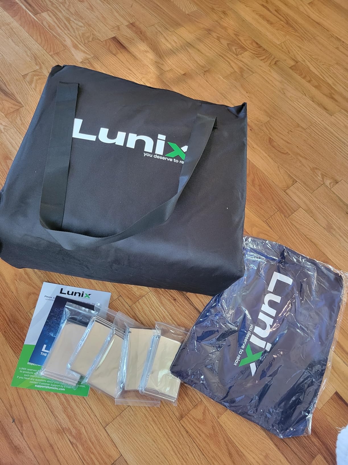 Lunix LX17 Portable Far Infrared Sauna Blanket for Home | Adjustable 77-176°F Far-Infrared Heat with Dual Zippers, Arm Openings & Complete Accessory Set customer photo 1