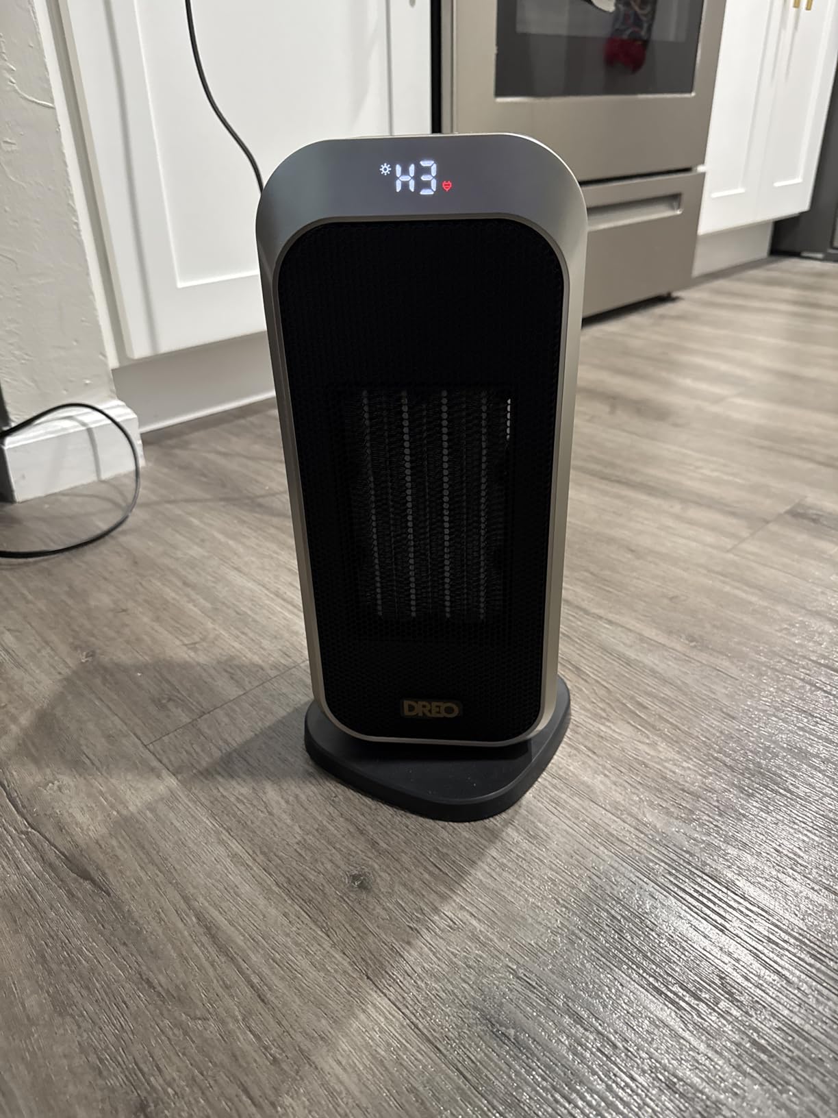 DREO Quiet Space Heater, 1500W Portable Heaters for Indoor Use with Remote, 70° Oscillation, Fast and Safety Electric PTC Ceramic for Desk Office Bedroom, 12H Timer customer photo 2